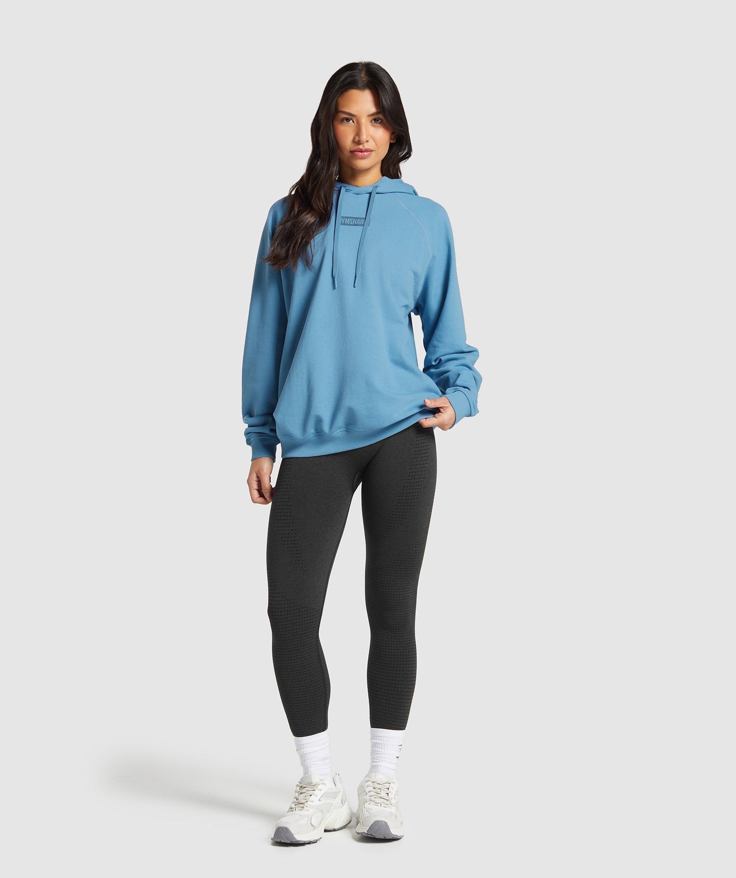 Block Oversized Hoodie - US 3296