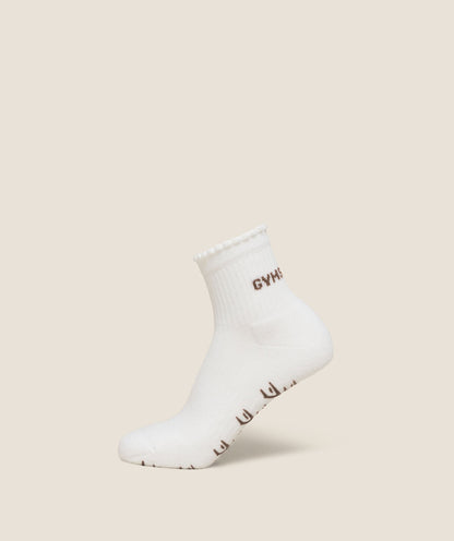 Frill Pilates Midi Sock - US 3060
