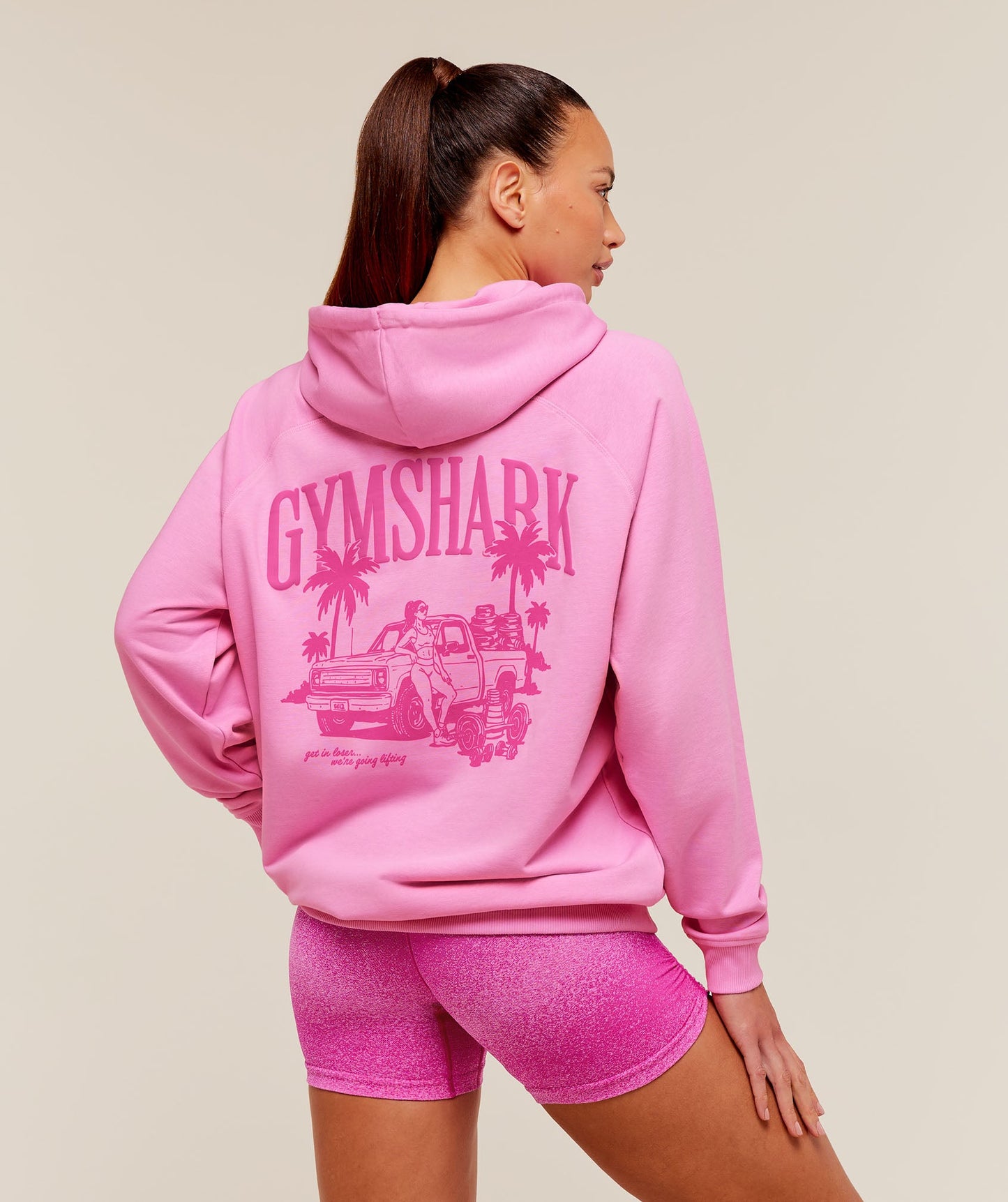 Pick Up Truck Graphic Hoodie - US 3397