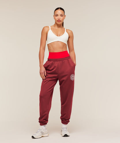 Strength and Fitness Crest Graphic Joggers - US 9360