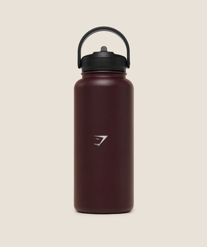 Metal Insulated Straw Bottle 1L - US 0510