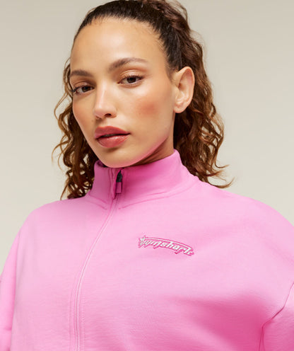 Script Embroidery Full Zip Jacket - US 5328