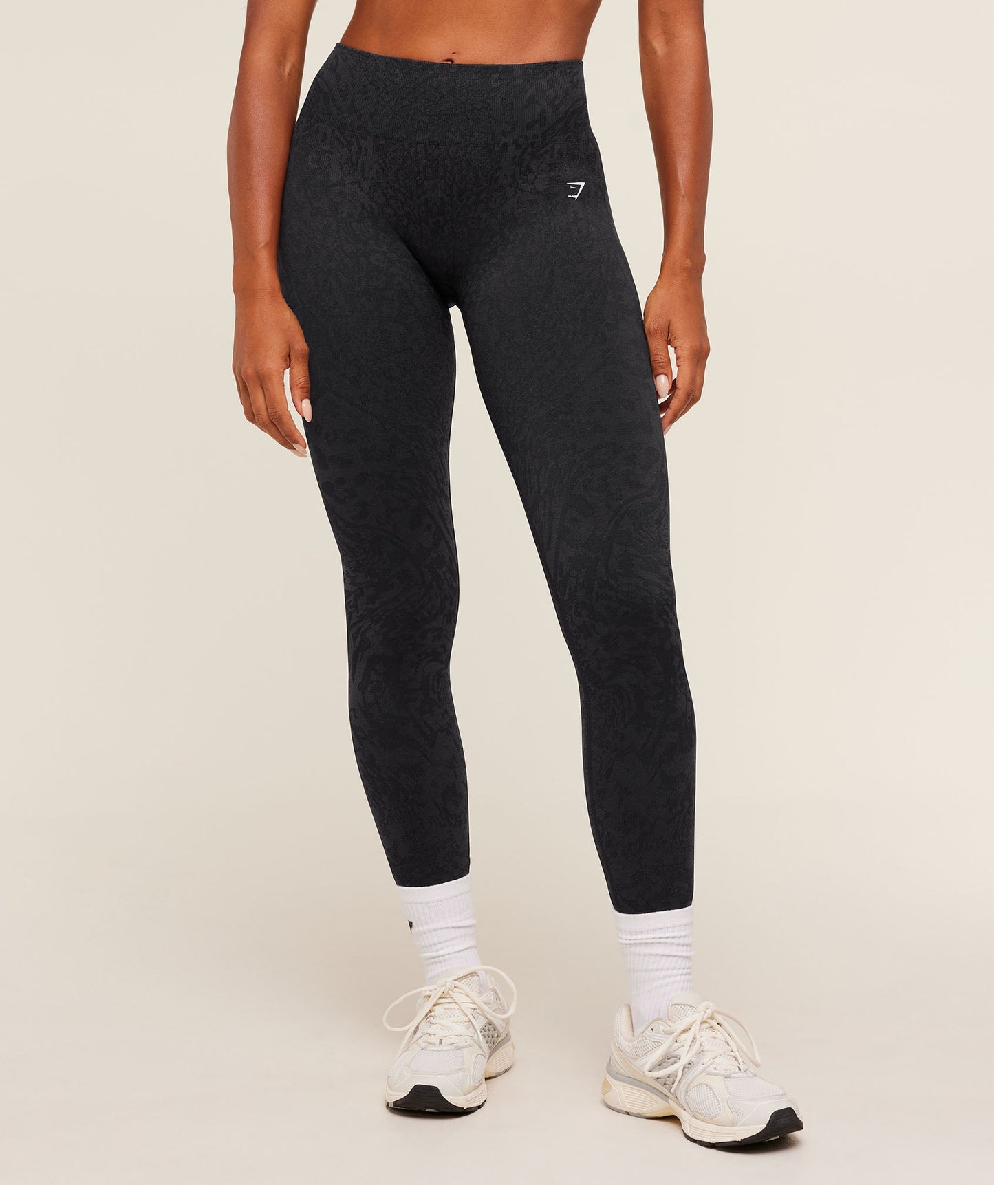 Adapt Animal X Whitney Long Sleeve Crop Top - US 6186