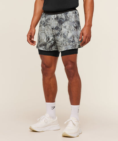 Running 4\" 2in1 Shorts - US 6160