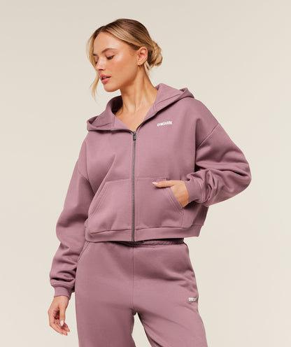 Cosy Luxe Zip Through Hoodie - US 8449