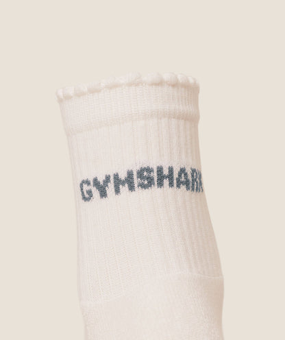 Frill Pilates Midi Sock - US 0268