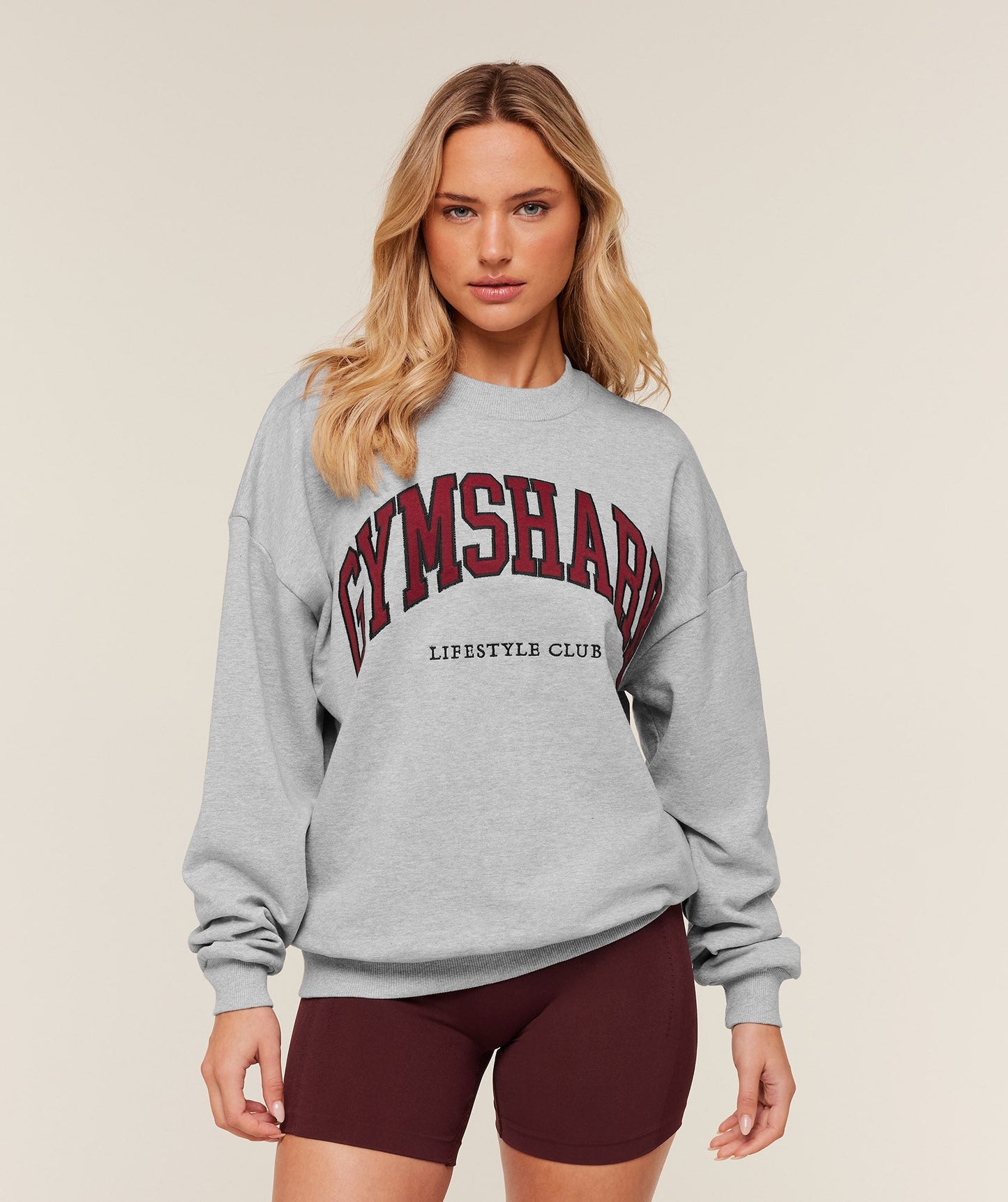 Collegiate Graphic Crew Neck Pullover - US 2445