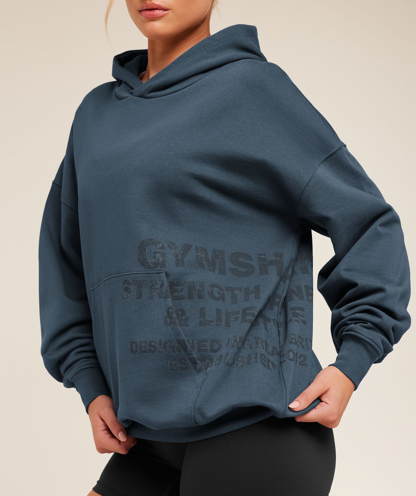 Stacked Graphic Hoodie - US 2562