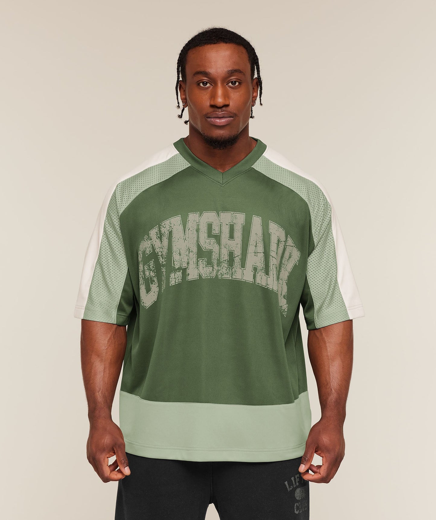 Collective Mesh Wordmark Jersey - US 3180
