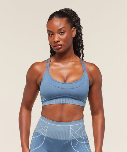 Apex Seamless Strappy Sports Bra - US 9984