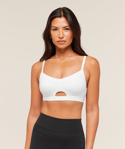 Balcony Peekaboo Sports Bra - US 9364