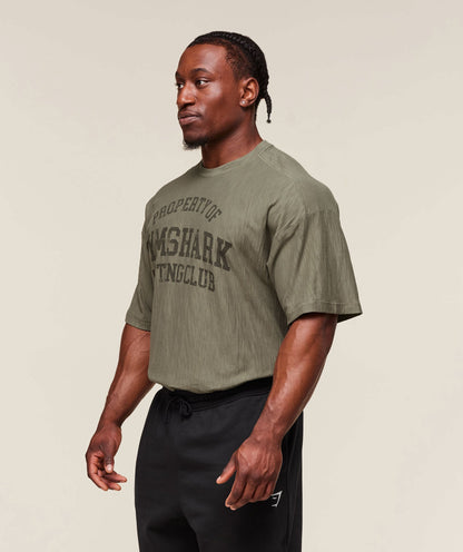 Lightweight Slub Textured T-Shirt - US 5430