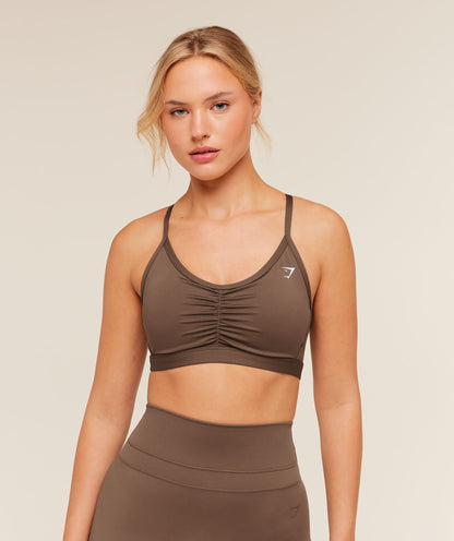 Ruched Sports Bra - US 9694