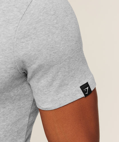 Ribbed T-Shirt - US 5275